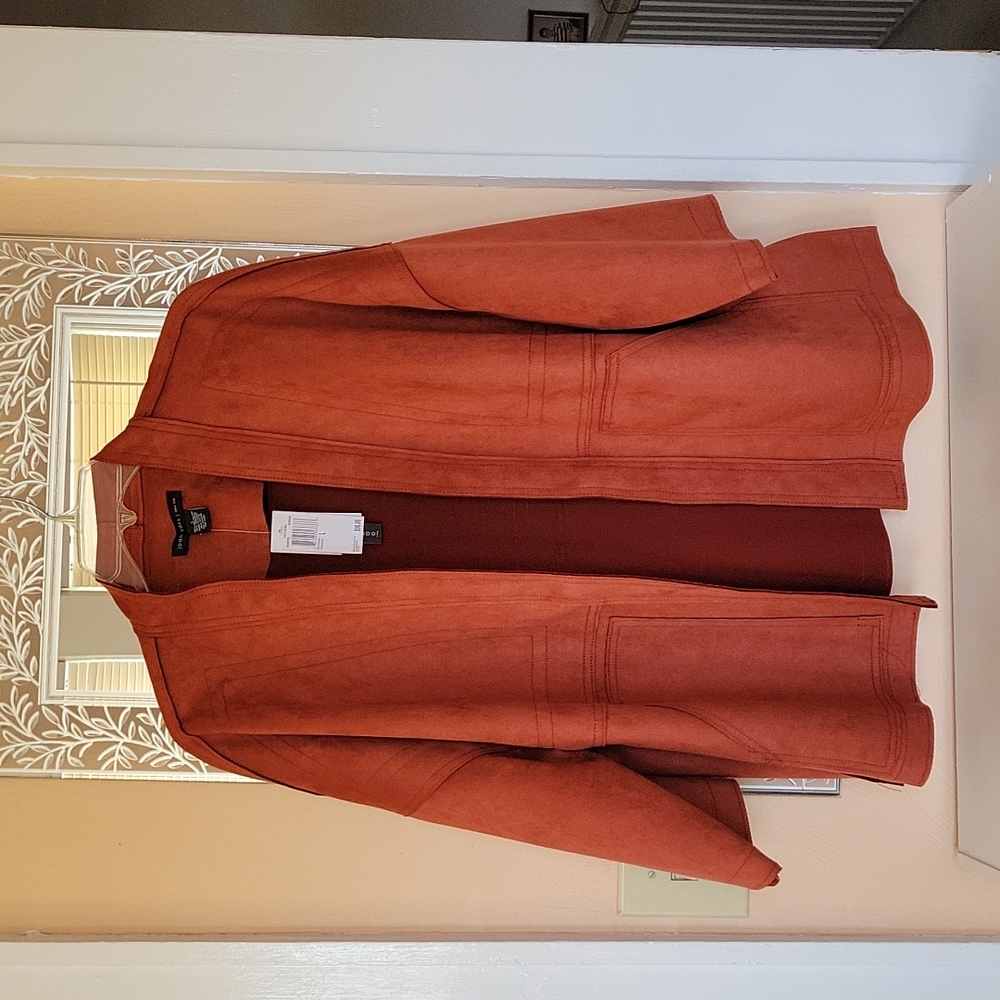 Joan Vass suede jacket